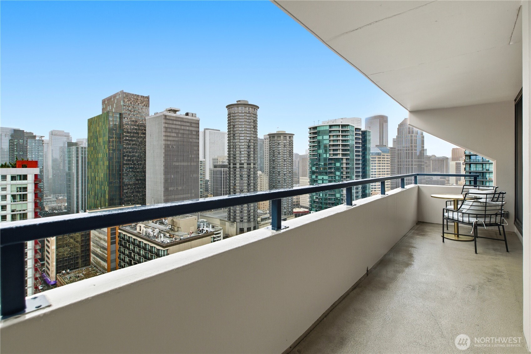 2100 3rd Avenue, Unit 2606 Seattle, WA 98121 - Photo 12 of 37 a view of balcony with city view