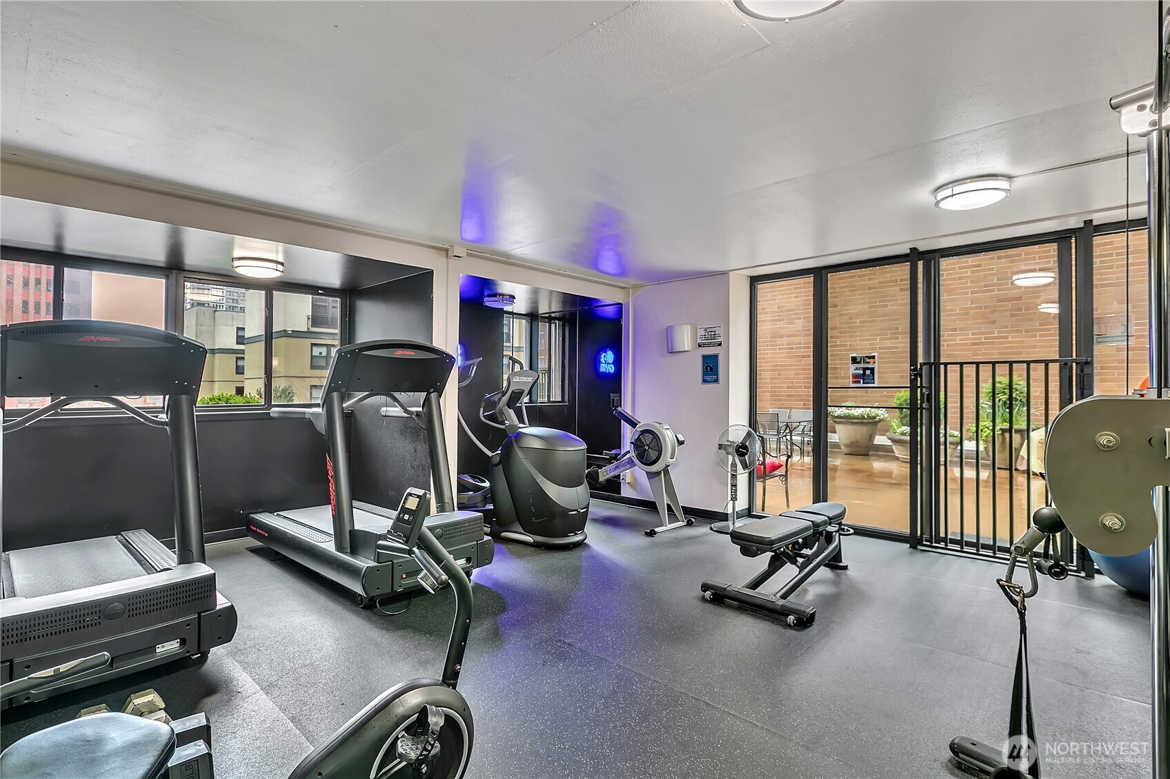 2100 3rd Avenue, Unit 2606 Seattle, WA 98121 - Photo 32 of 37 a view of a room with gym equipment
