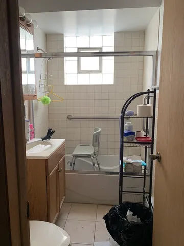 a room with storage and utility