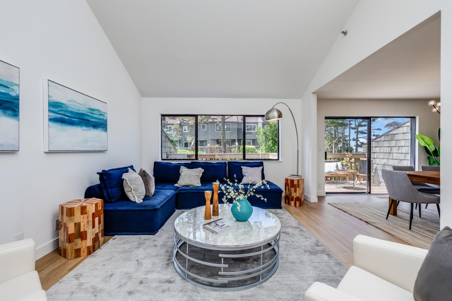 645 Sharp Park Road Pacifica, CA 94044 - Photo 4 of 34 a living room with furniture and a large window