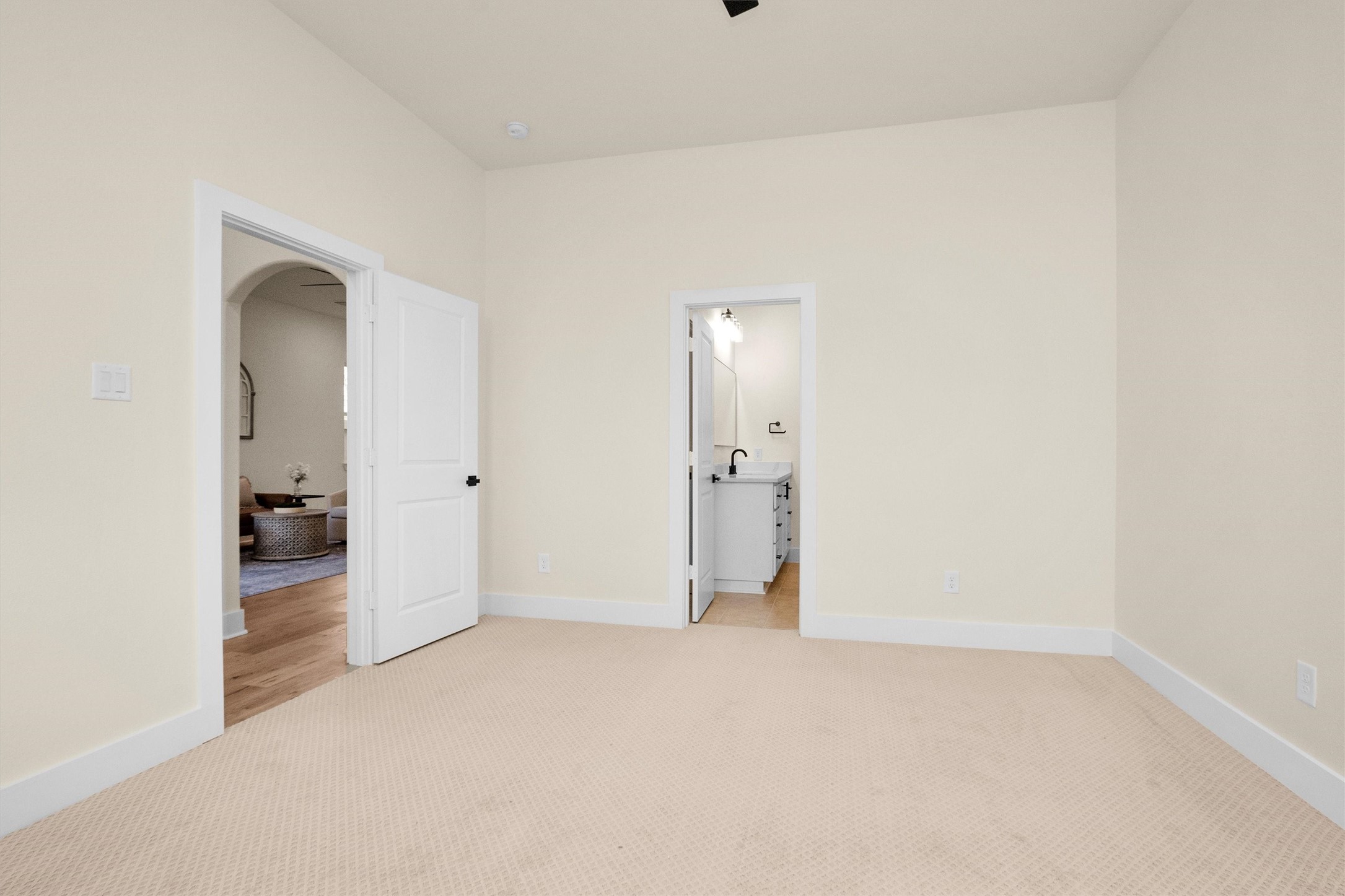 105 Canary St Point Point Blank, TX 77364 - Photo 22 of 29 wooden floor in an empty room
