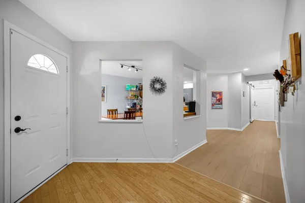 a view of empty room