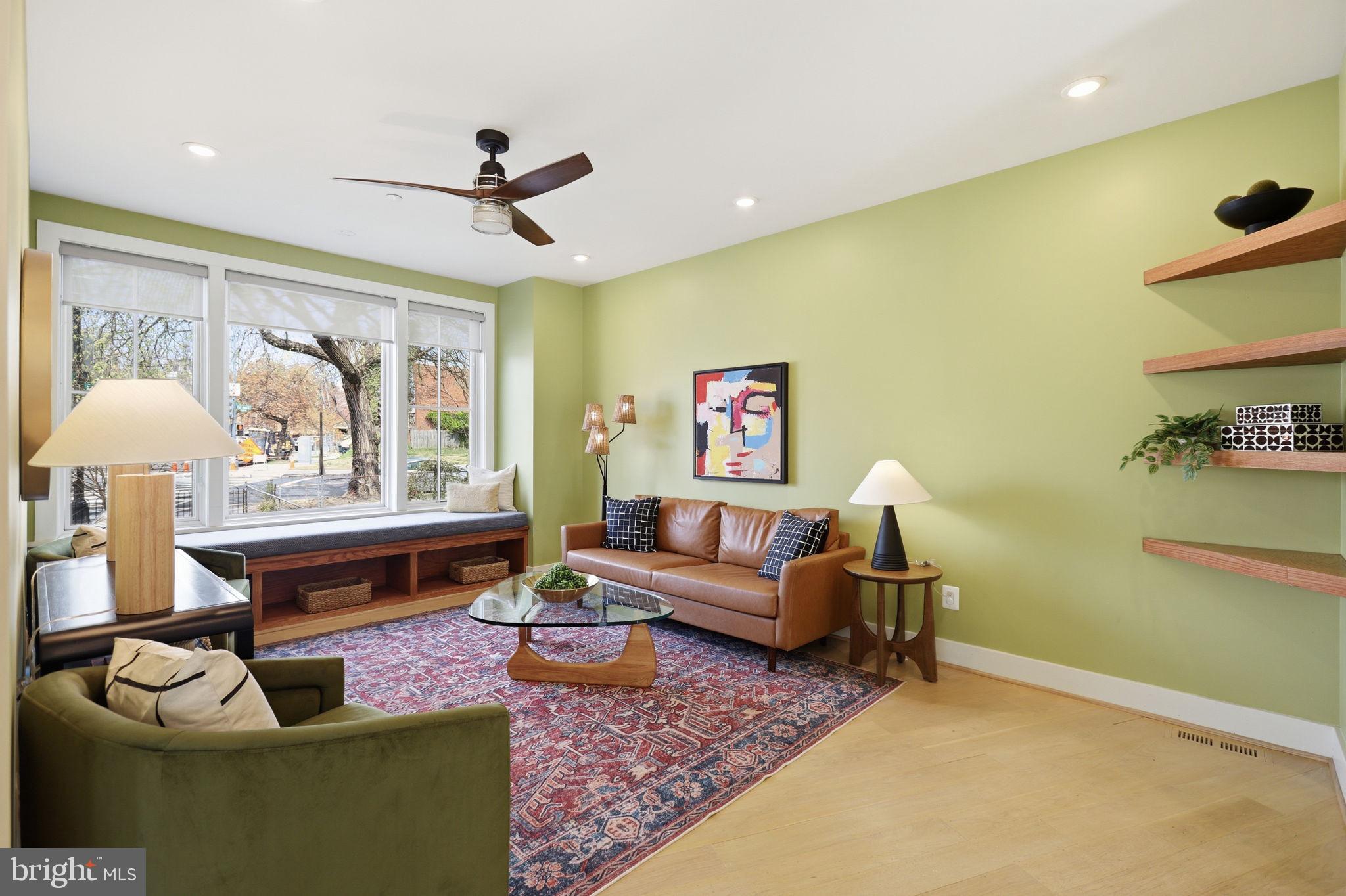 1301 Potomac Avenue Southeast, Unit 2 Washington, DC 20003 - Photo 13 of 30 a living room with furniture and a window