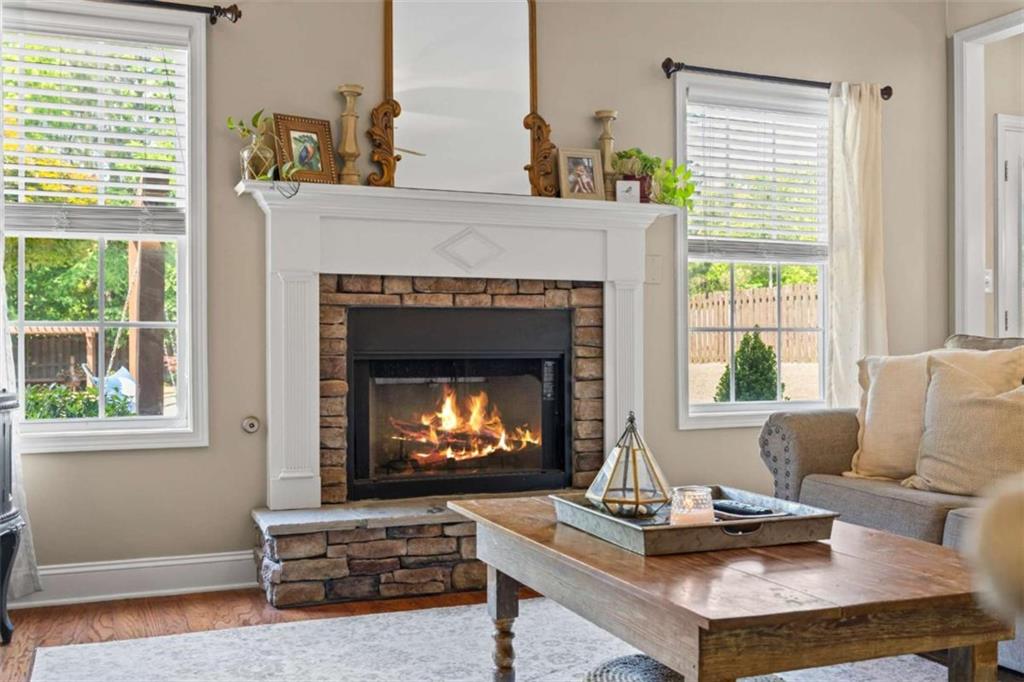 42 Pintail Lane Jefferson, GA 30549 - Photo 12 of 42 a living room with furniture and a fireplace