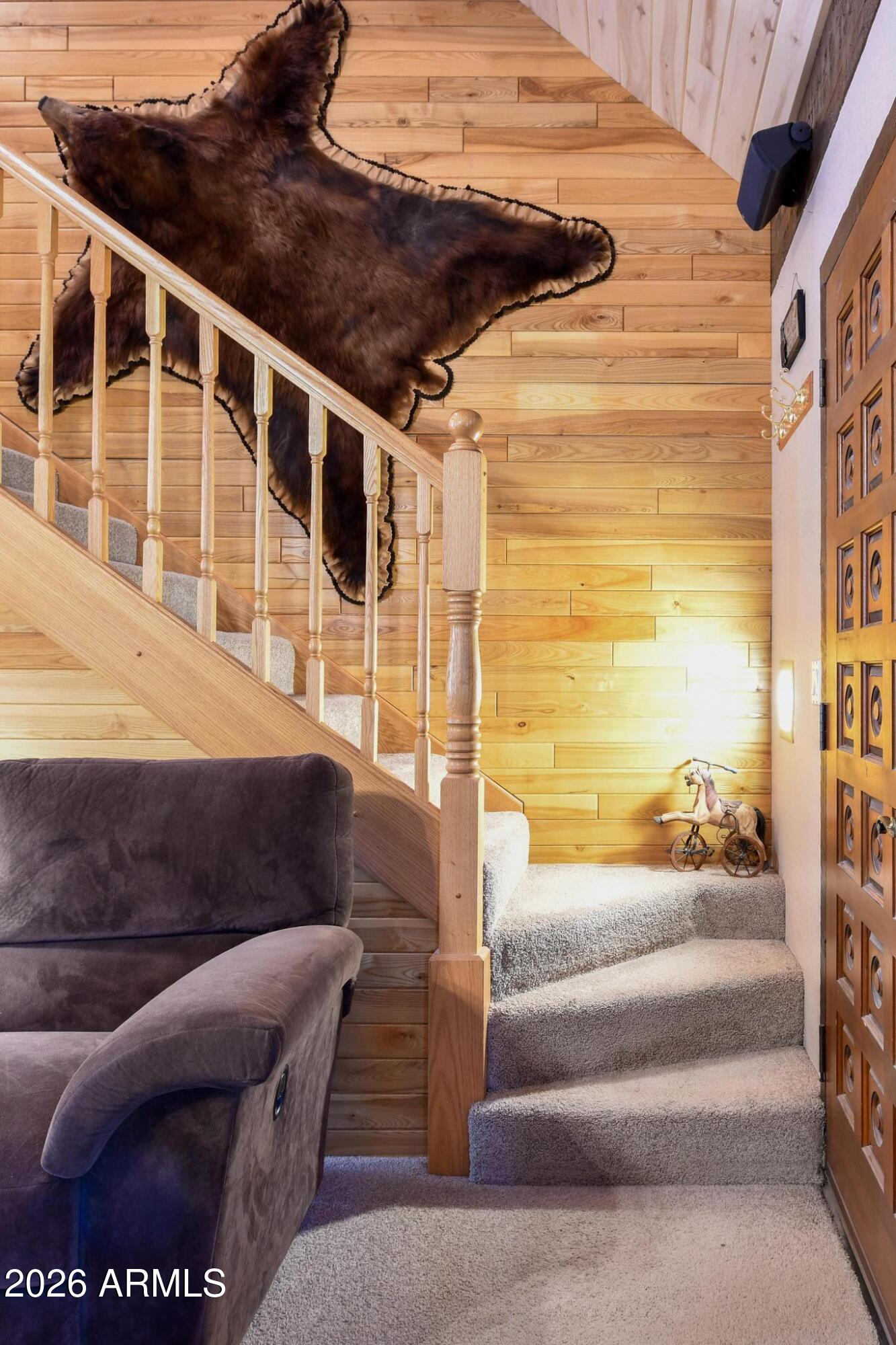 1018 Reata Pass Happy Jack, AZ 86024 - Photo 23 of 33 a balcony with furniture and city view