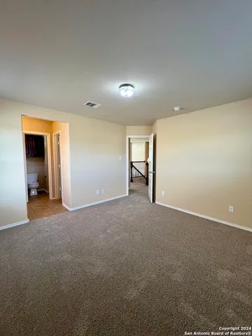 a view of empty room