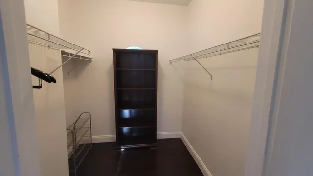 a view of walk in closet