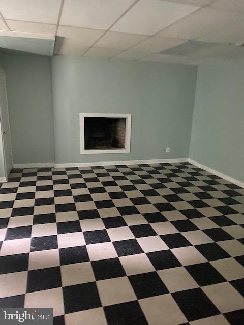 9290 Windrush Drive Lorton, VA 22079 - Photo 12 of 15 a black and white checkered floor with a black white checkered floor