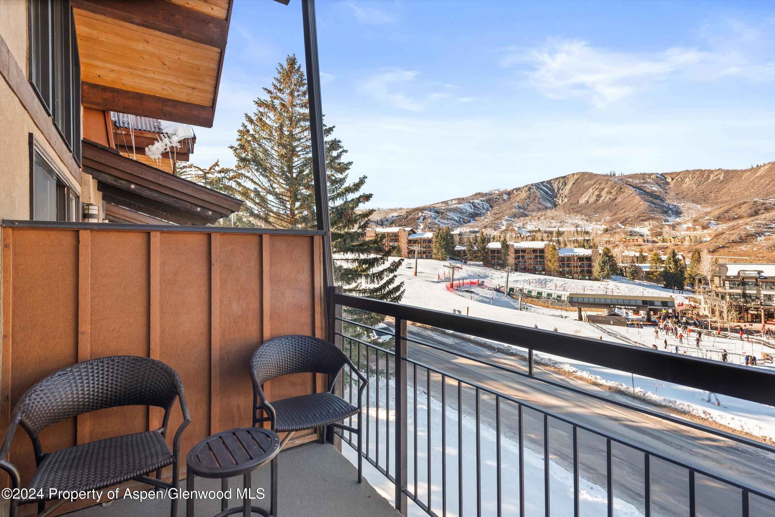 400 Wood Road, Unit 1207 Snowmass Village, CO 81615 - Photo 24 of 30 a city view from balcony