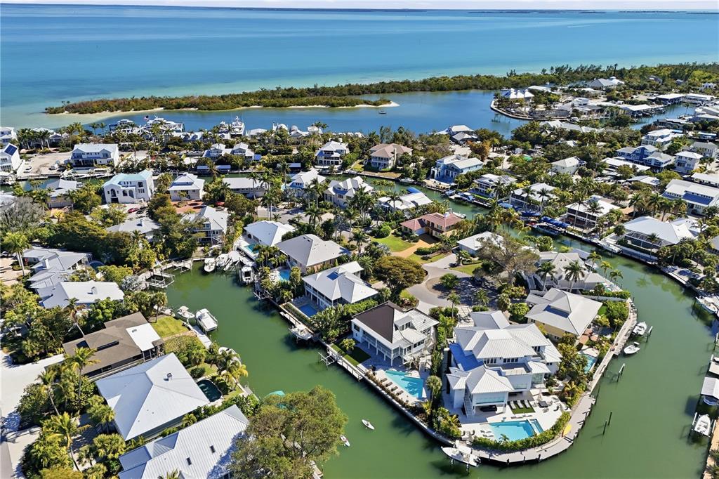 204 Waterway Avenue Boca Grande, FL 33921 - Photo 34 of 49 an aerial view of a city with ocean view
