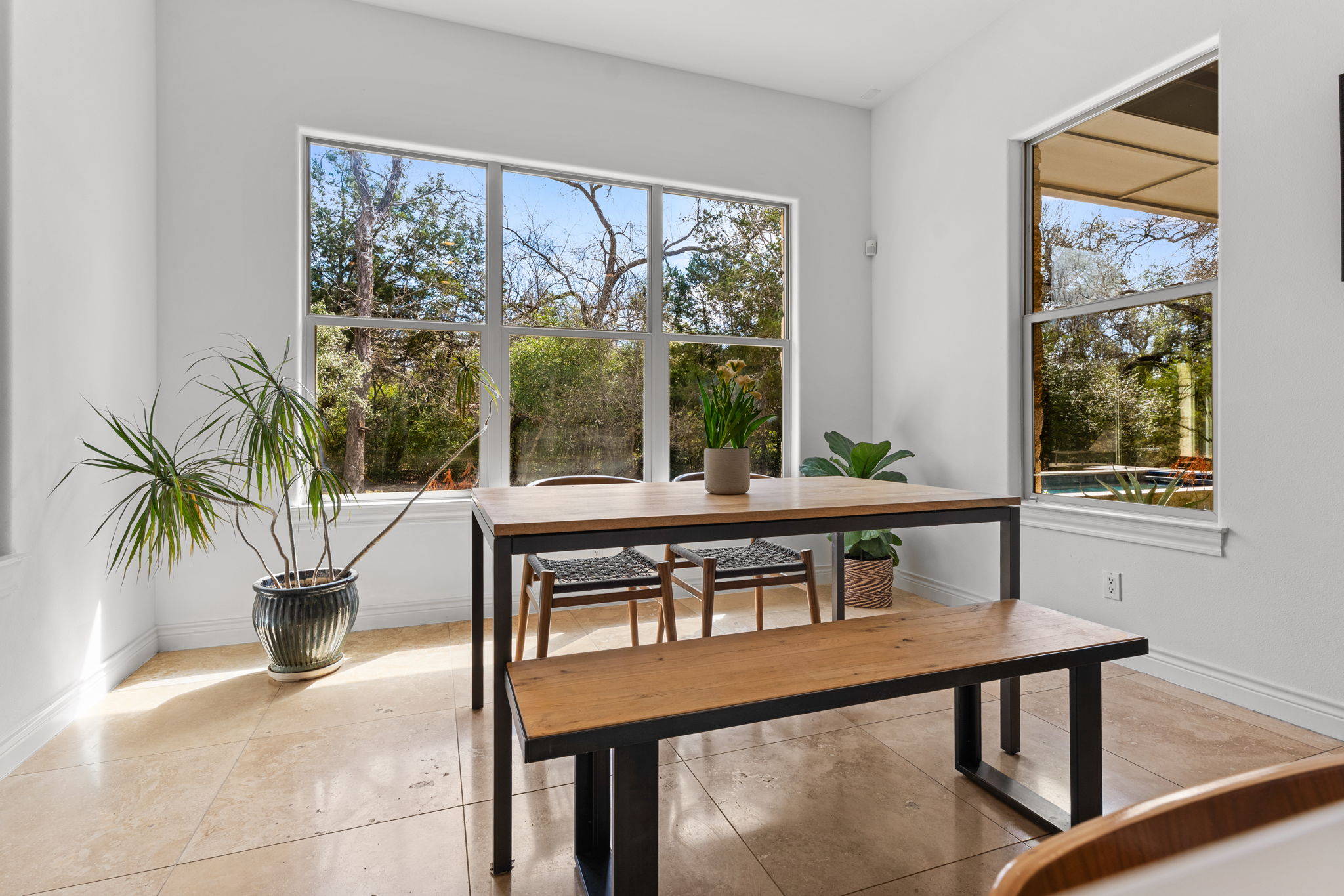 9514 San Lucas Road Austin, TX 78737 - Photo 16 of 38 a view of a balcony with furniture