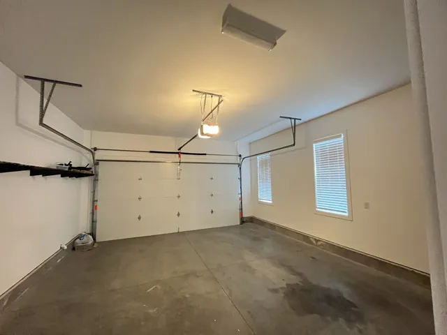 a view of a room with an empty space