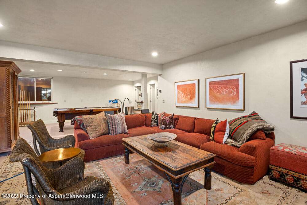111 Neale Avenue Aspen, CO 81611 - Photo 15 of 30 a living room with furniture