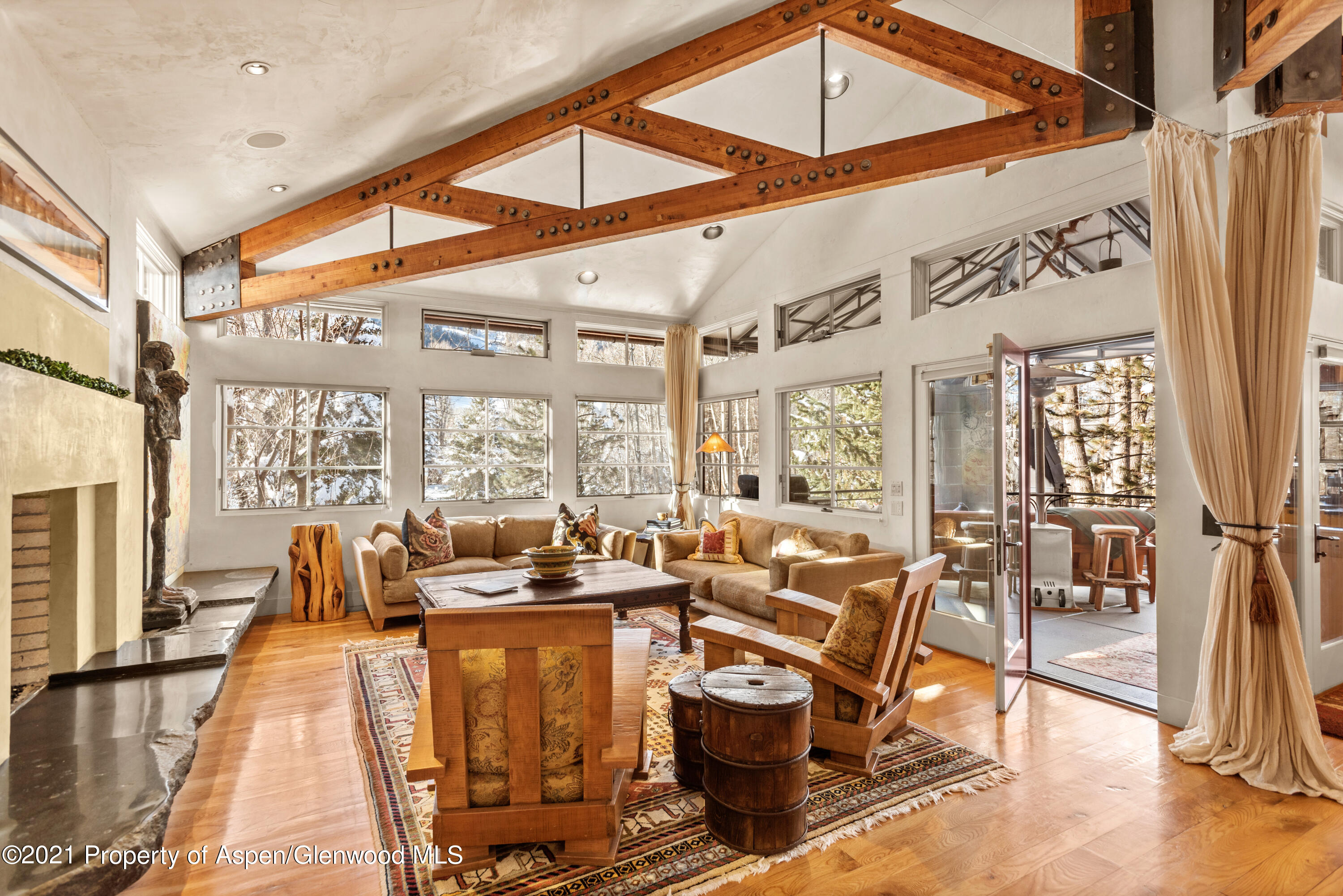 111 Neale Avenue Aspen, CO 81611 - Photo 3 of 30 a very nice looking living room with a large window