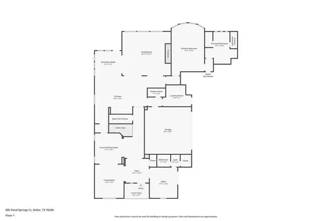 $940,000 | 805 Pond Springs Court, Keller, TX 76248