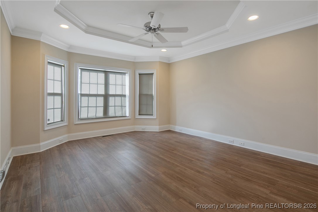 2721 Plum Ridge Road Fayetteville, NC 28306 - Photo 24 of 50 wooden floor in an empty room with a window