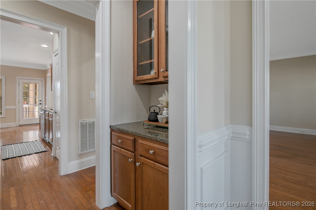 2721 Plum Ridge Road Fayetteville, NC 28306 - Photo 10 of 50 a view of a kitchen from the hallway