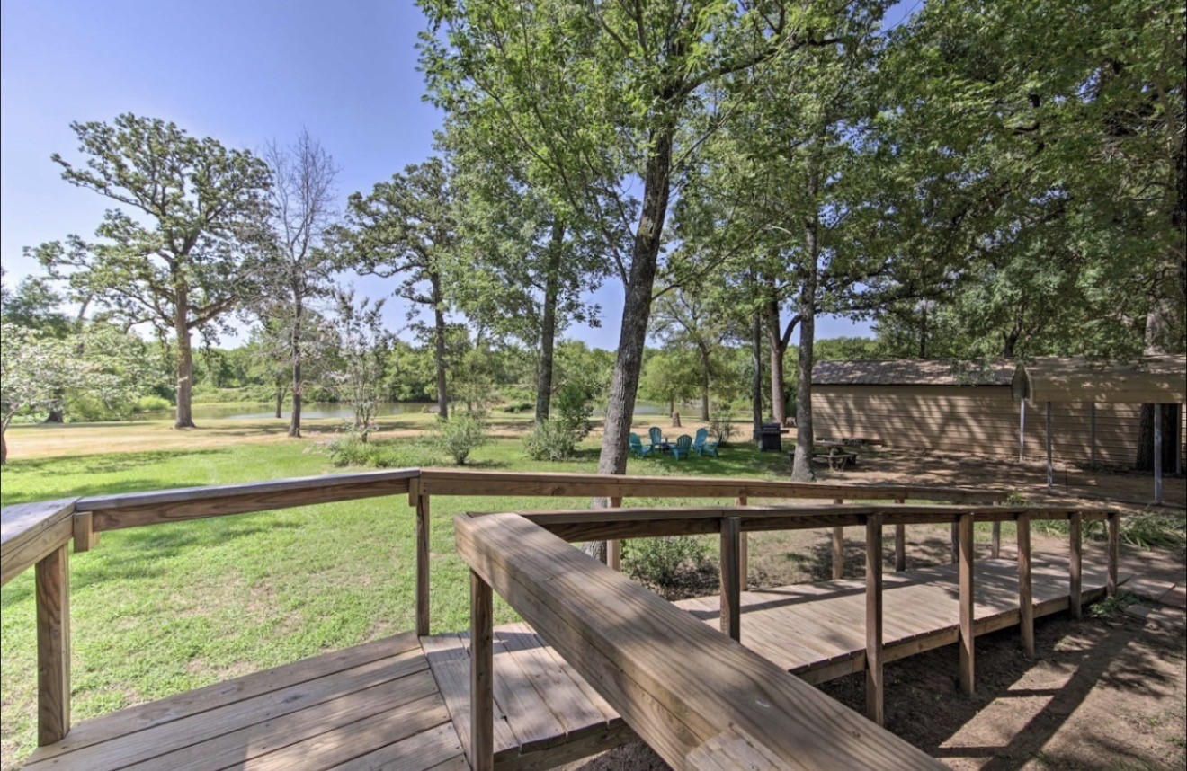 10630 River Ranch Road Kemp, TX 75143 - Photo 33 of 36 a view of a swimming pool with a deck
