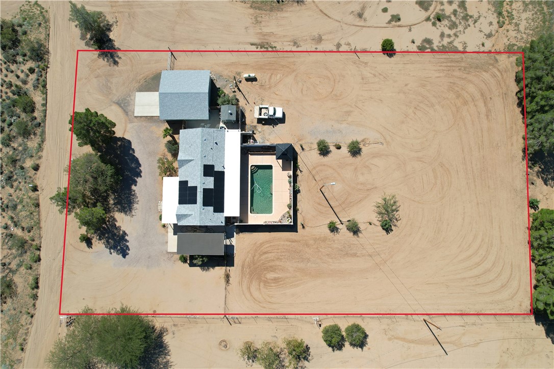 3661 Gila Road Golden Valley, AZ 86413 - Photo 3 of 39 Aerial View