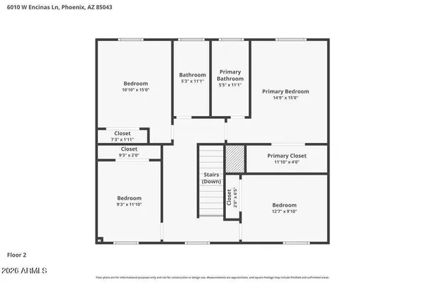 $2,125 | 6010 West Encinas Lane, Phoenix, AZ 85043