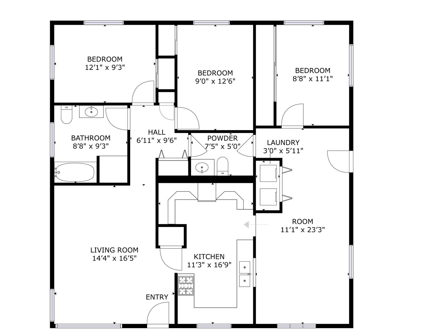 1424 Harper Drive Rantoul, IL 61866 - Photo 13 of 14