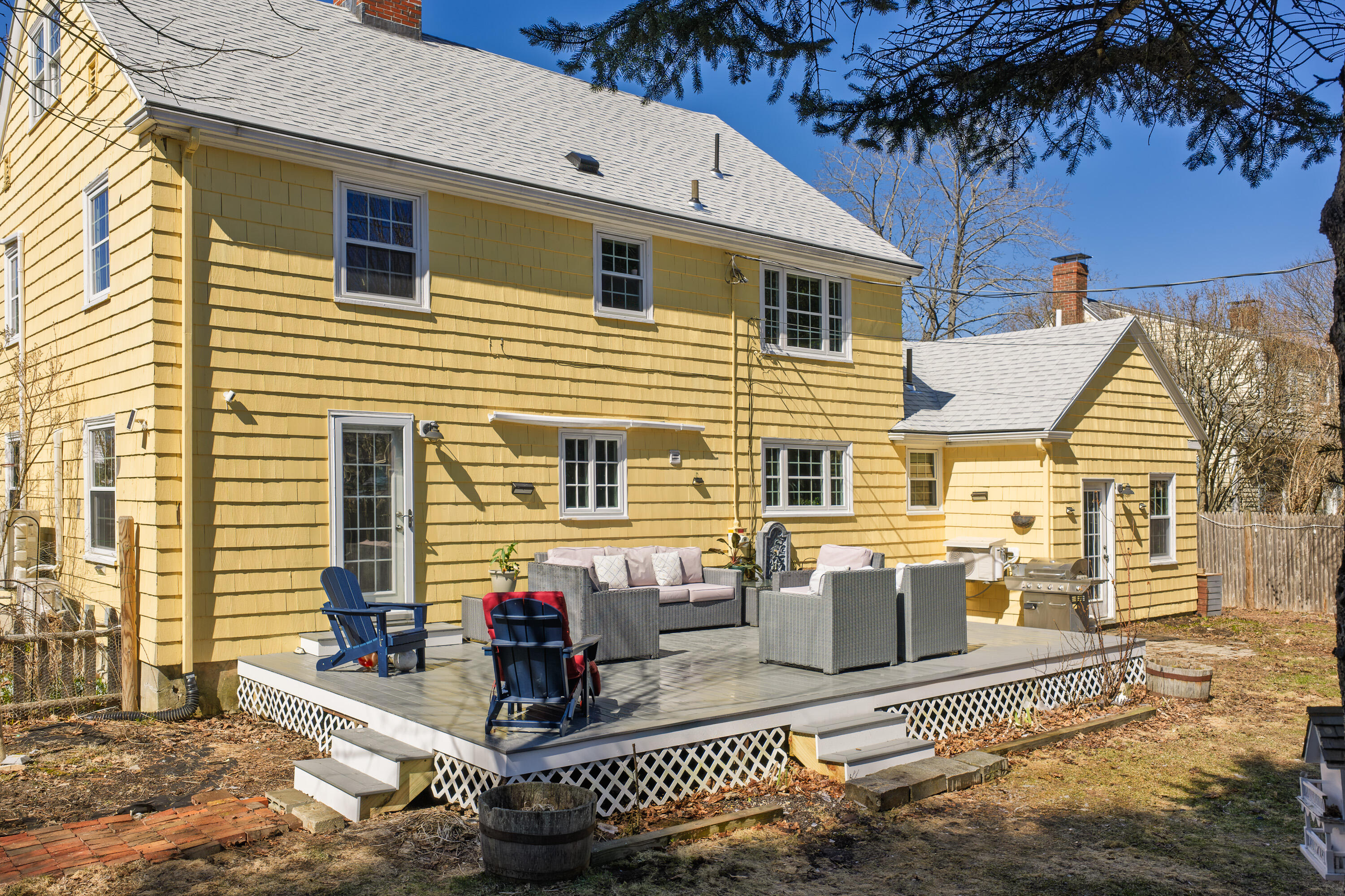 12 Reg Roc Road Falmouth, ME 04105 - Photo 61 of 75 Backyard towards house
