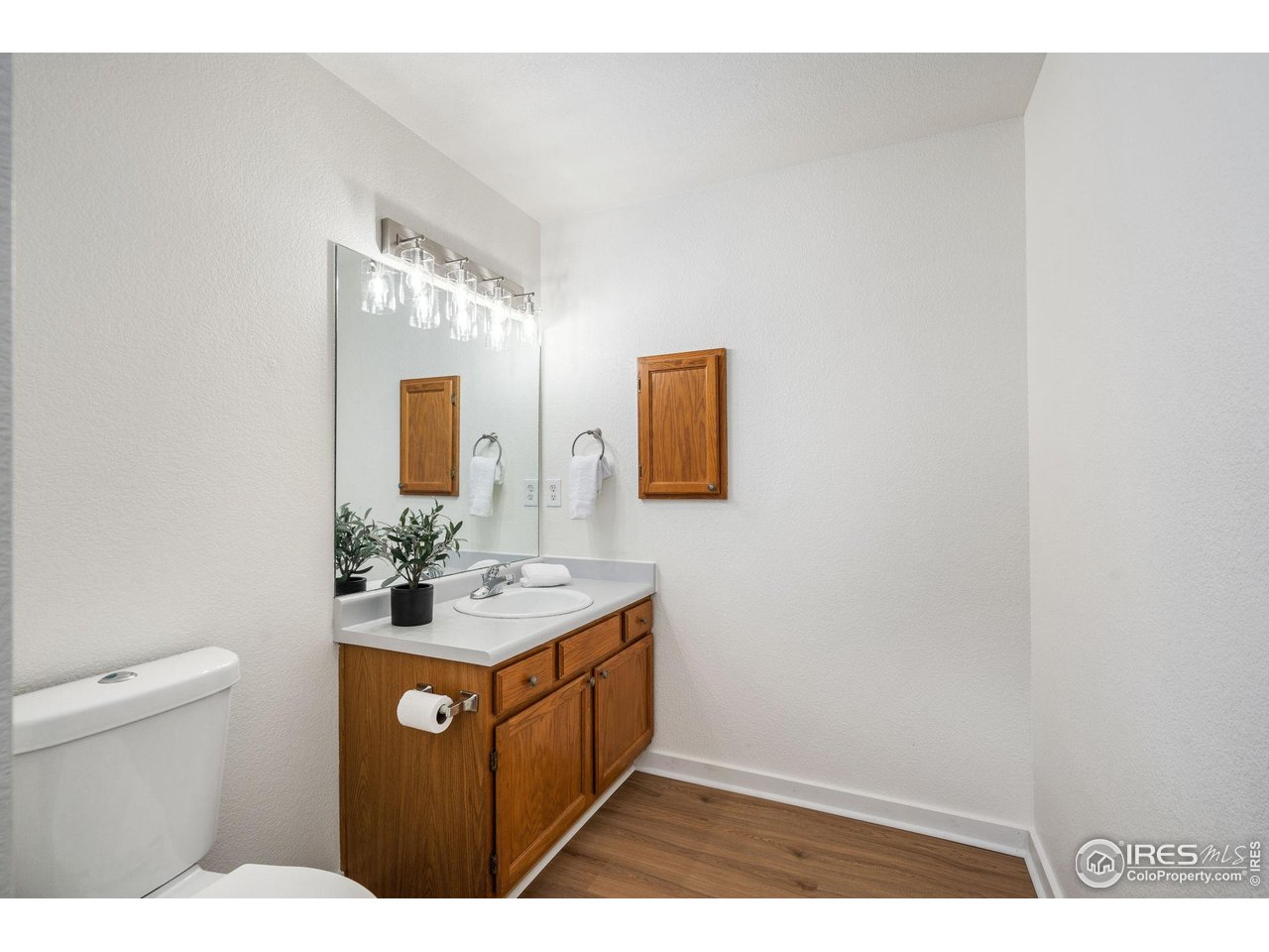 1225 West Prospect Road, Unit R47 Fort Collins, CO 80526 - Photo 16 of 25 Generously sized Hall Bathroom with beautiful vanity lighting.