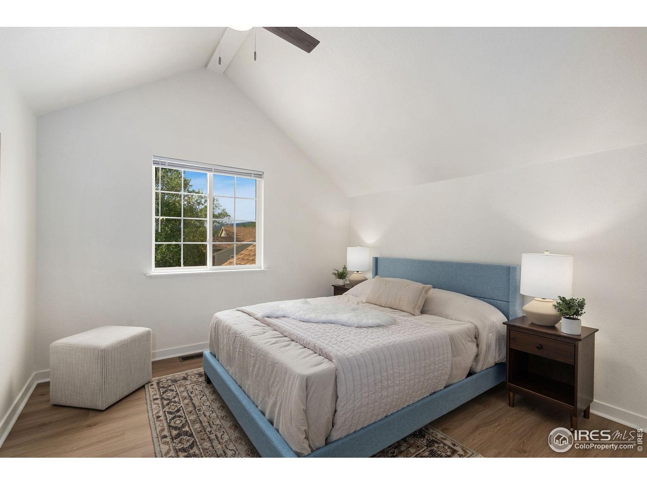 1225 West Prospect Road, Unit R47 Fort Collins, CO 80526 - Photo 18 of 25 With vaulted ceiling, the Primary En-Suite is on the second floor and offers an amazing view of Horsetooth!