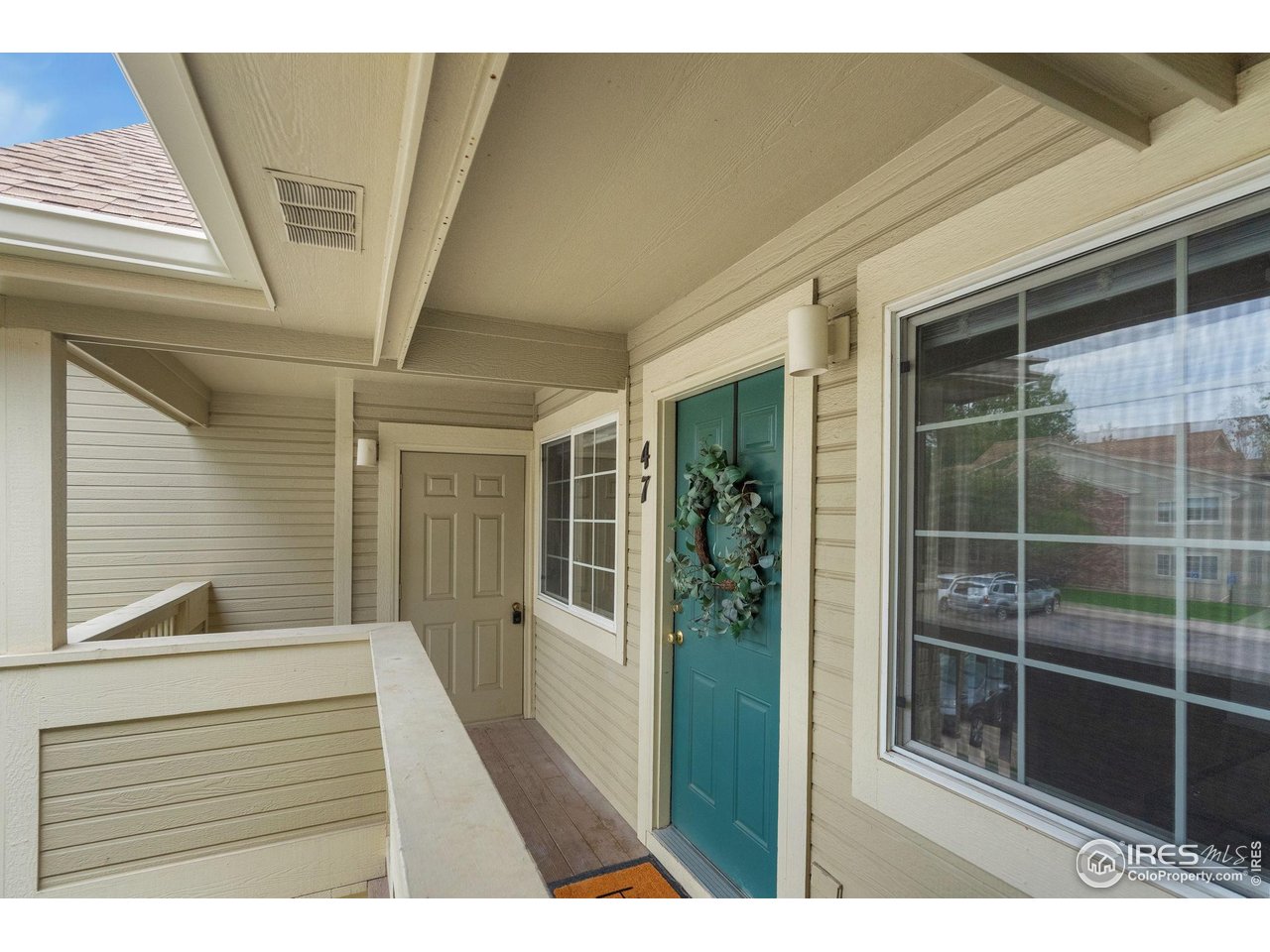 1225 West Prospect Road, Unit R47 Fort Collins, CO 80526 - Photo 4 of 25 This lovely covered porch has a sitting area and a convenient locked storage closet.