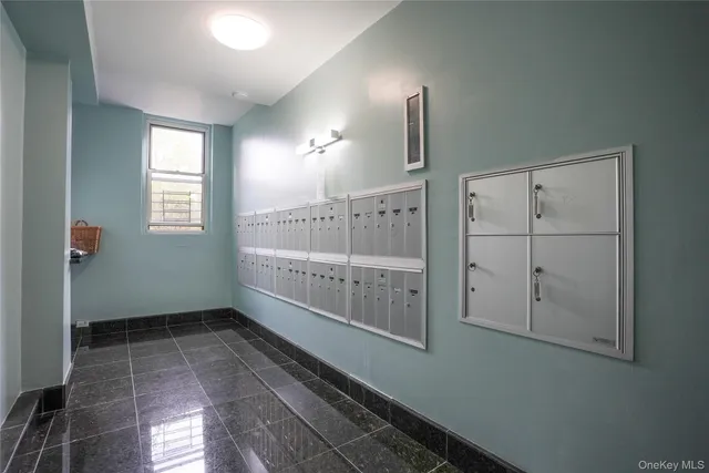 a view of a building with a street