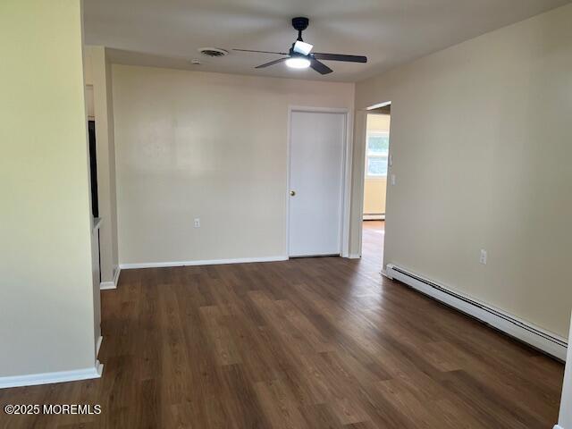 57 Heather Narrows Toms River, NJ 08755 - Photo 8 of 17 a view of empty room with wooden floor and fan