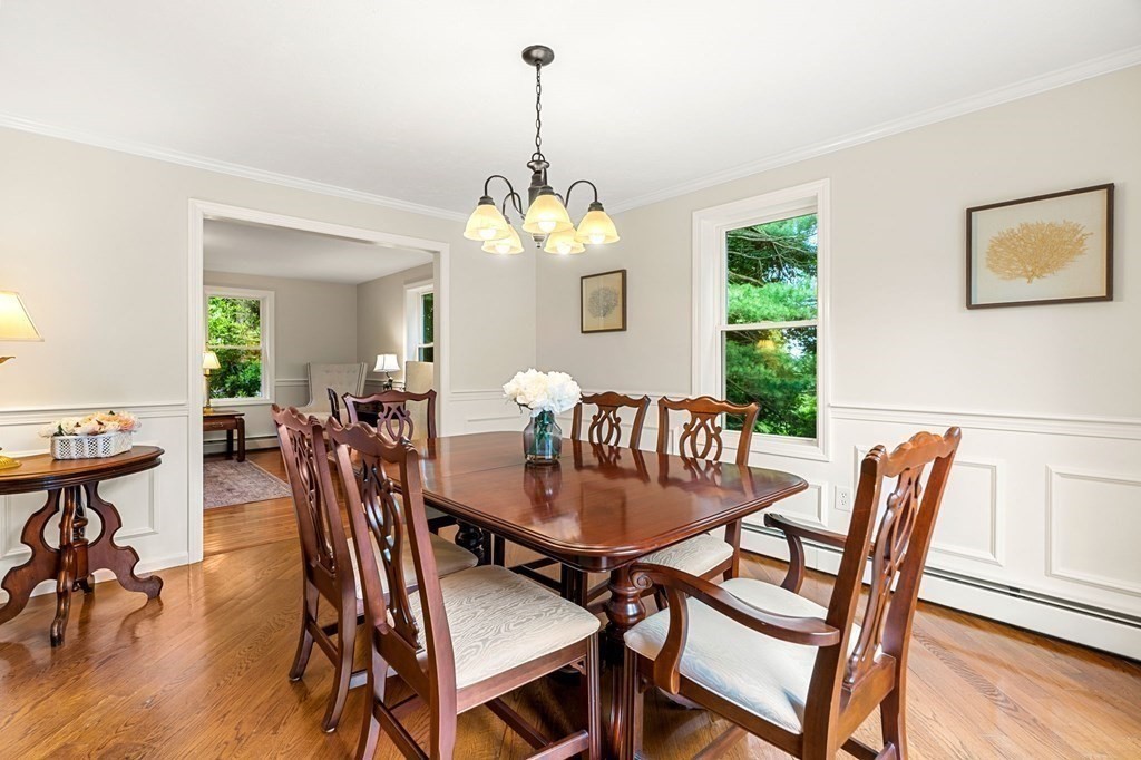 82 Curtis Street Auburn, MA 01501 - Photo 9 of 35 a view of a dining room with furniture window and wooden floor