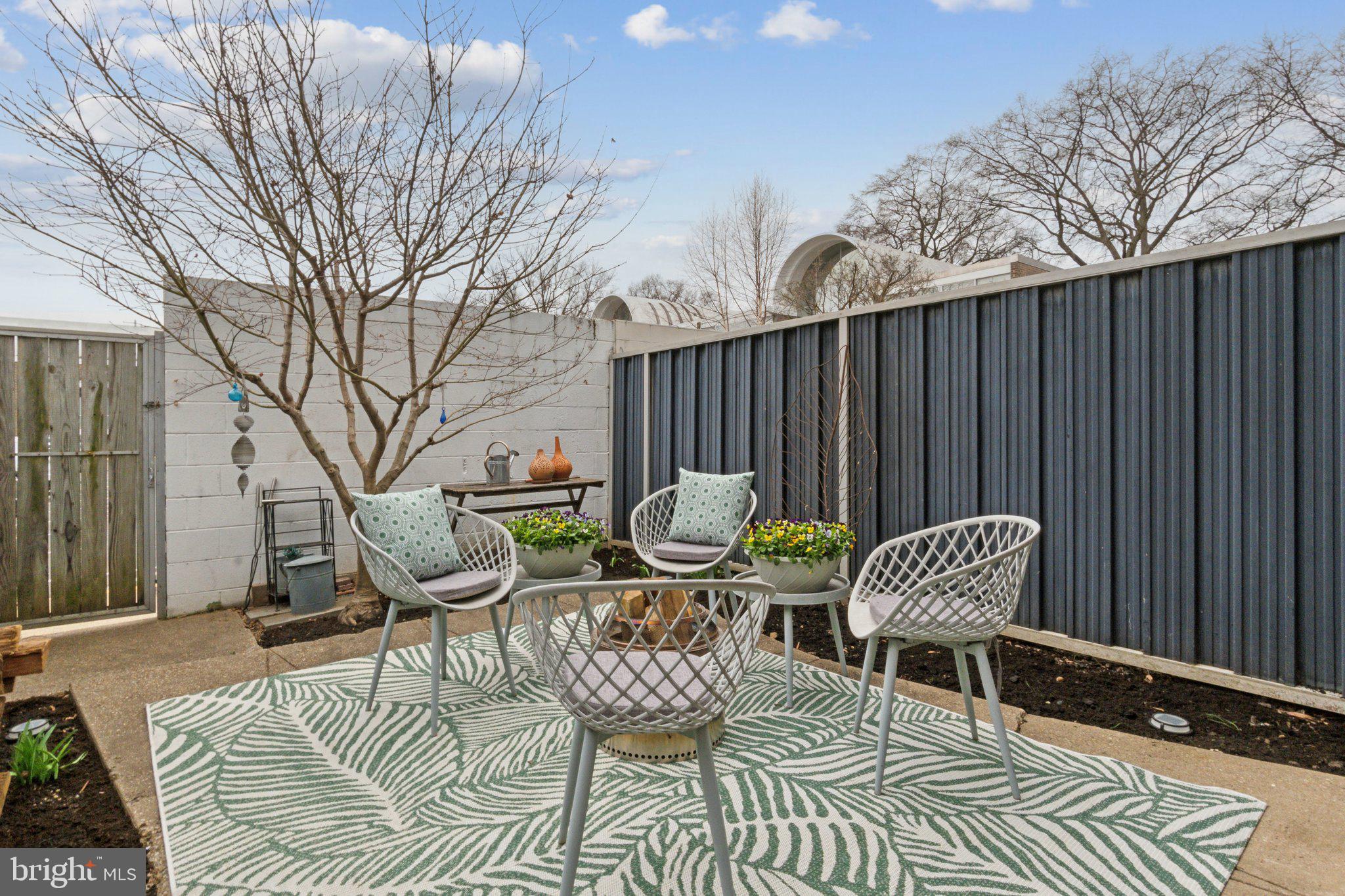 1342 4th Street Southwest Washington, DC 20024 - Photo 15 of 51 Back gate leads to parking