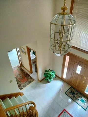 a view of entryway and hall