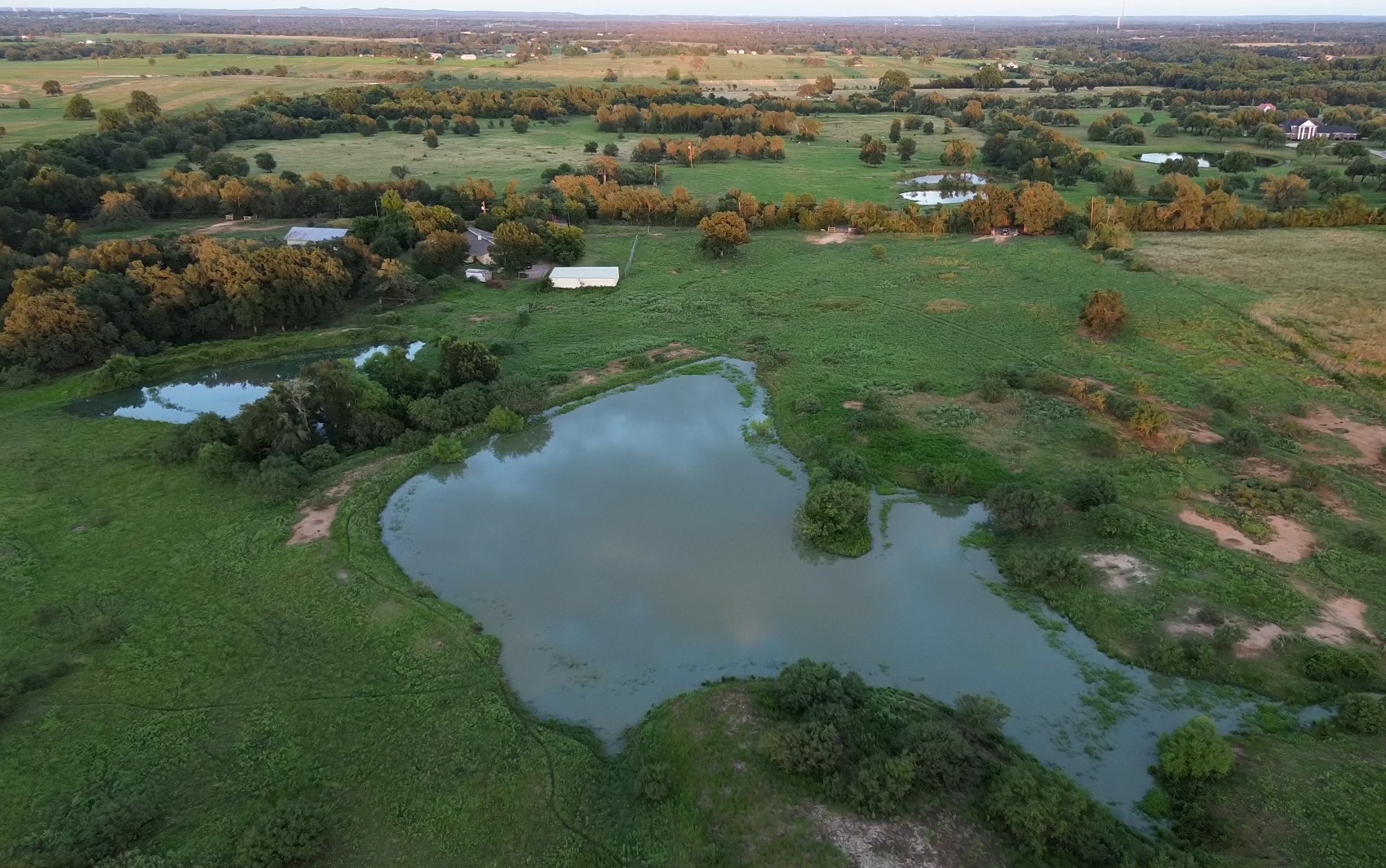 1018 Red Town Road Elgin, TX 78621 - Photo 4 of 14 Large picturesque pond