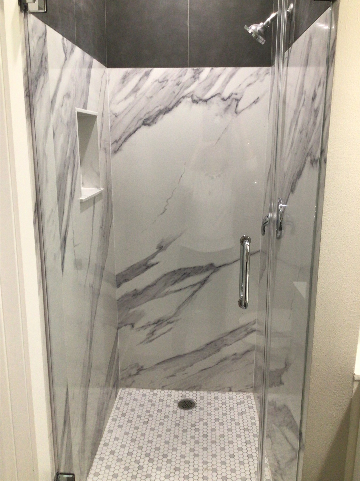 2109 Marnel Road, Unit G Houston, TX 77055 - Photo 20 of 27 a bathroom with a sink and shower