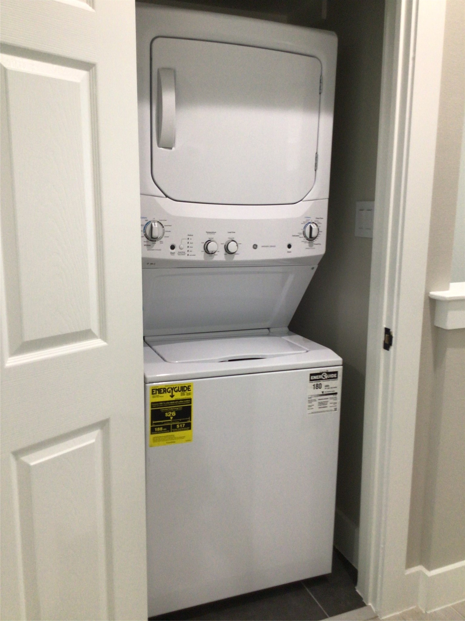 2109 Marnel Road, Unit G Houston, TX 77055 - Photo 21 of 27 a utility room with dryer and washer