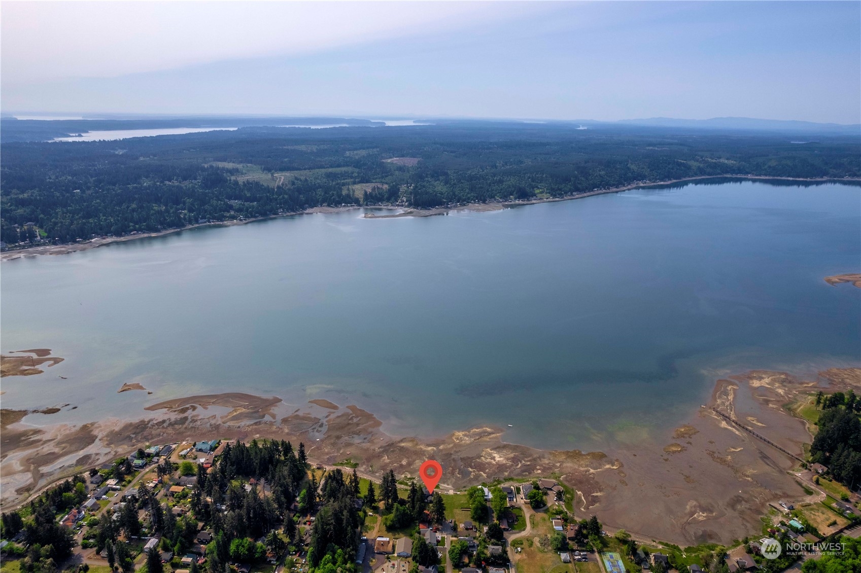 191 Northeast Wagon Wheel Road Belfair, WA 98528 - Photo 26 of 27 a view of lake and mountain