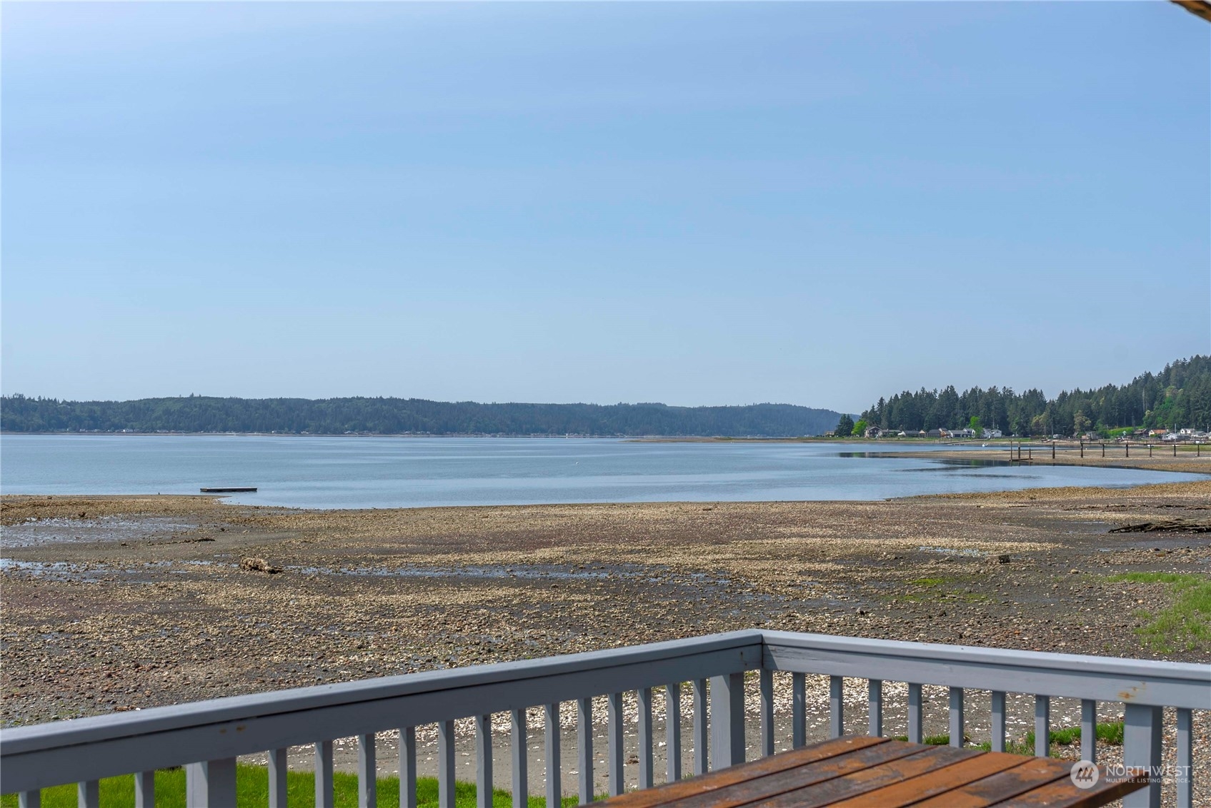 191 Northeast Wagon Wheel Road Belfair, WA 98528 - Photo 7 of 27 a view of an ocean and beach