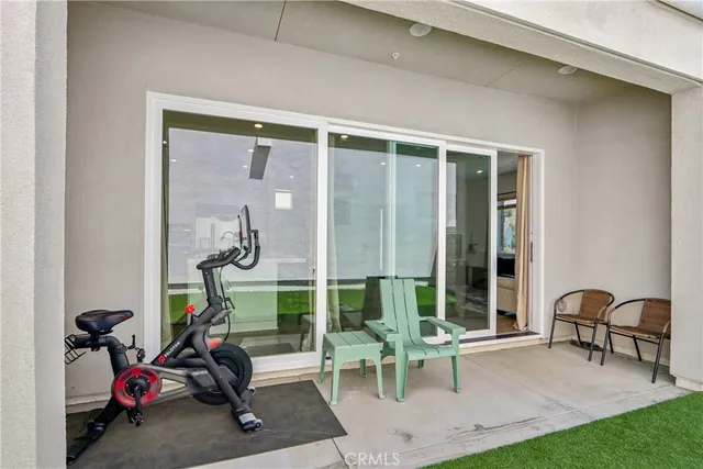 a living room filled with furniture