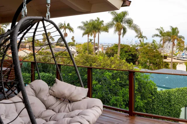 a bedroom with bed and window