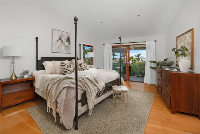 a view of roof deck with furniture