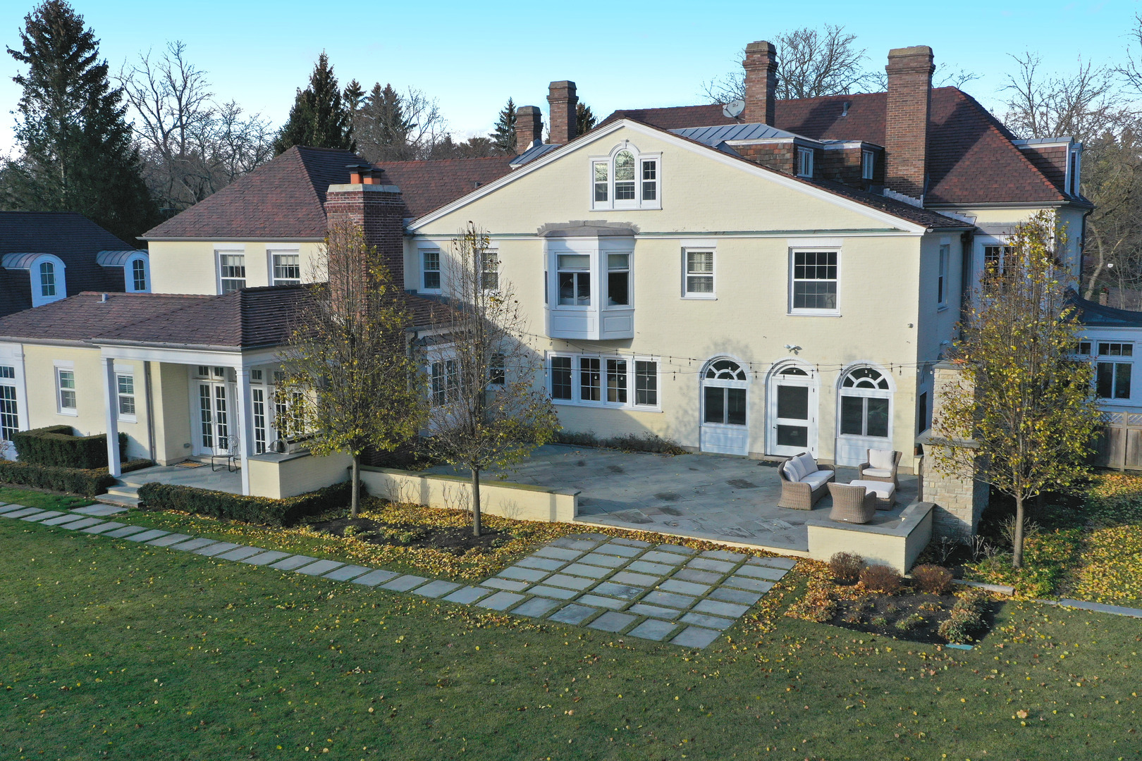 Undisclosed Address Lake Forest, IL 60045 - Photo 12 of 75 front view of a house with a yard