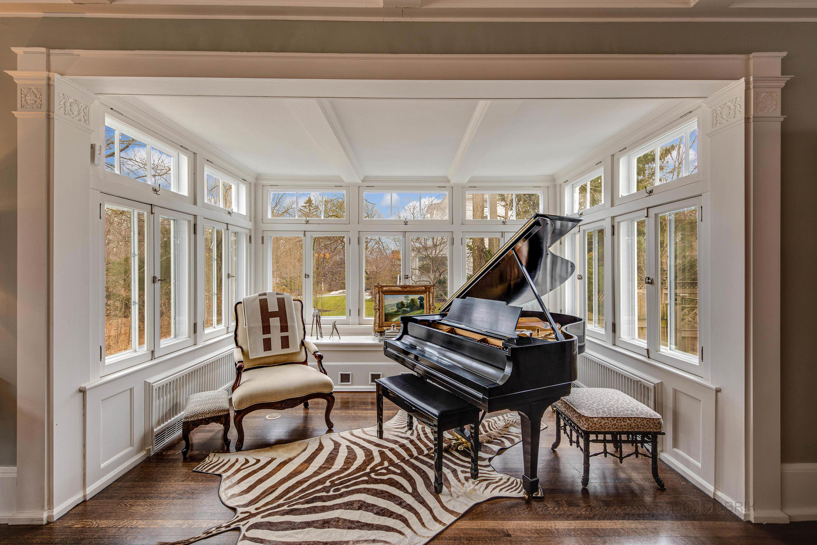 Undisclosed Address Lake Forest, IL 60045 - Photo 18 of 75 a living room with furniture and a hard wood floor