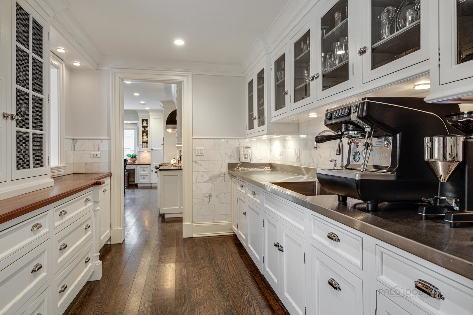 Undisclosed Address Lake Forest, IL 60045 - Photo 26 of 75 a kitchen with cabinets and window