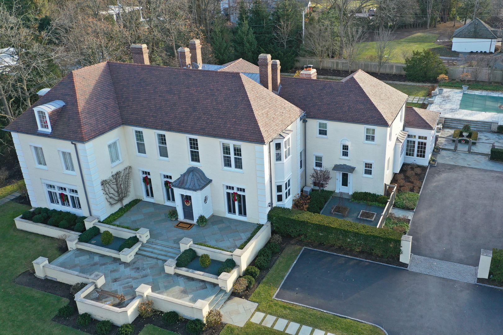 Undisclosed Address Lake Forest, IL 60045 - Photo 3 of 75 a view of a house with backyard porch and sitting area