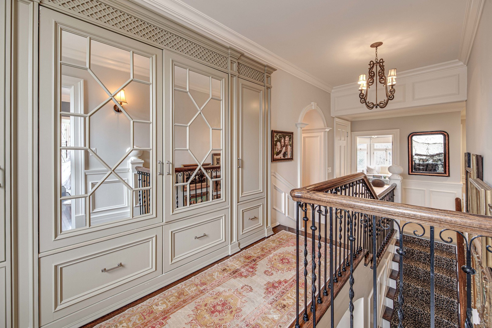 Undisclosed Address Lake Forest, IL 60045 - Photo 34 of 75 wooden floor with chandelier