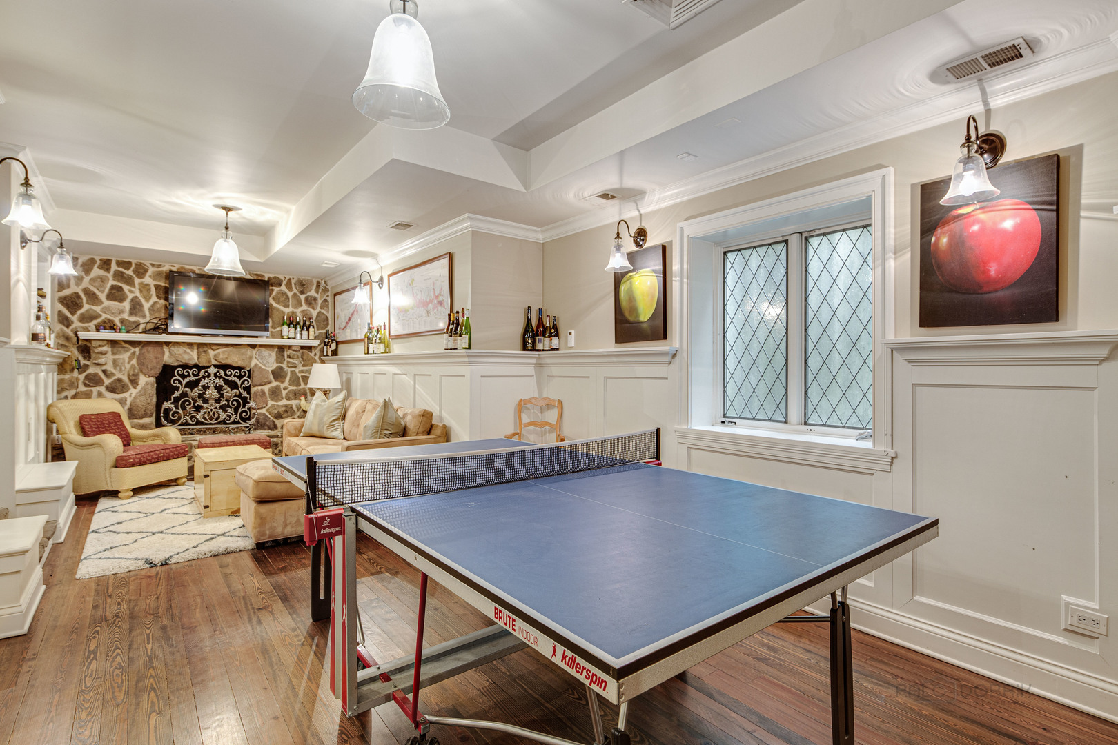 Undisclosed Address Lake Forest, IL 60045 - Photo 57 of 75 a view of a dining room with furniture wooden floor and chandelier