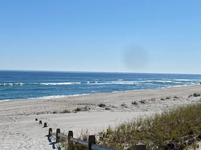 a view of beach and ocean