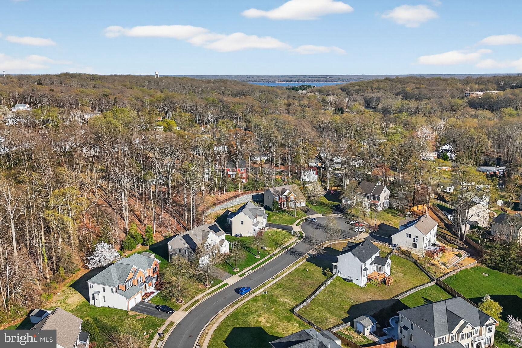 3308 McCorkle Court Triangle, VA 22172 - Photo 82 of 82 an aerial view of a city with lots of residential buildings